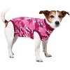 Suitical Recovery Suit for Dogs with Click Up System - Pink Camouflage - 2 of 4
