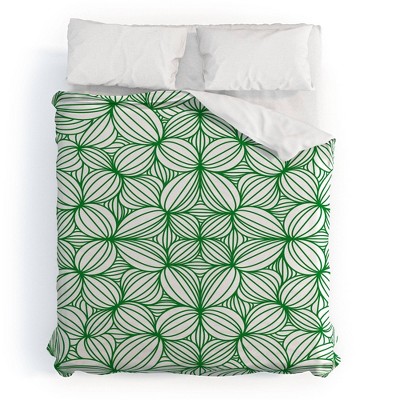 Nadia M Lopez The Grass is Greener Duvet Set - Deny Designs