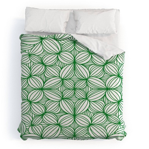 Nadia M Lopez The Grass is Greener Duvet Set - Deny Designs - image 1 of 4