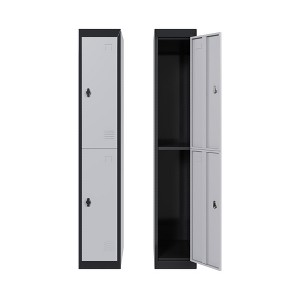 Coucheta Metal Storage Locker with Doors and Shelves, Ideal for Employees and Students, Storage for Schools, Garages, Offices, Gyms, Homes - 1 of 4