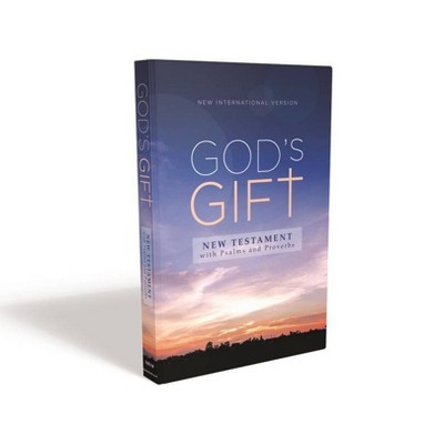 Niv, God's Gift New Testament with Psalms and Proverbs, Pocket-Sized, Paperback, Comfort Print - by  Zondervan