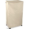 KHOMO GEAR Panther Series - Heavy Duty Outdoor Black Smoker Cover Protector 17" x 20" x 35.5" - Beige - 4 of 4