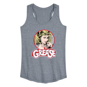 Women's - Grease - Sandy Olsson Graphic Racerback Tank - 1 of 4