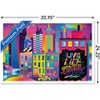 Trends International Jason Naylor - Live Life Colorfully Framed Wall Poster Prints - 3 of 4