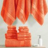 BAGOKIE 16 Piece Premium Cotton Bath Towel Set - 2 of 4