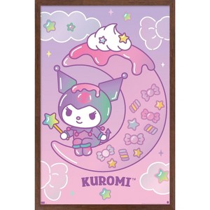 Trends International Hello Kitty and Friends: 24 Dreamland - Kuromi Framed Wall Poster Prints - 1 of 4