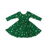 Long Sleeve Twirl Dress in Slytherin™ - 2 of 4