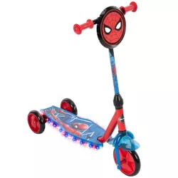 Huffy Spider-Man 3 Wheel Kids' Kick Scooter with LED Lights - Blue