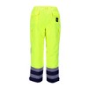 HiVis Insulated Waterproof Pants (9325), ANSI Class E, Rated for 0°F