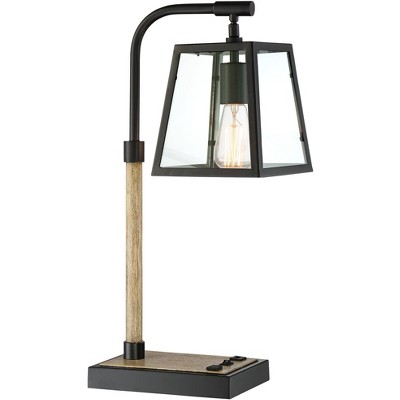 rustic glass table lamps