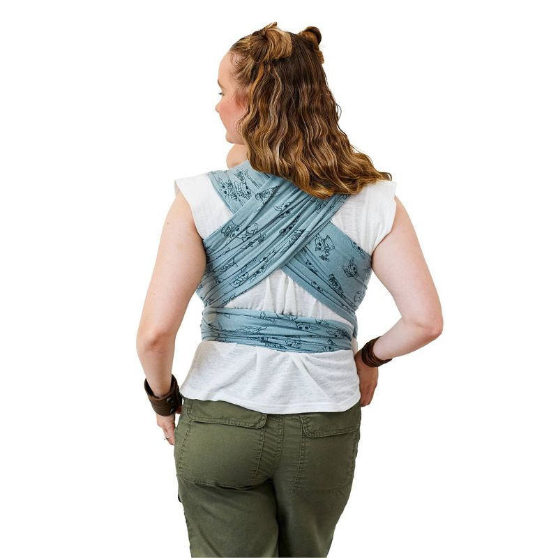 Moby Wrap Feather Knit Baby Carrier, 4 of 21