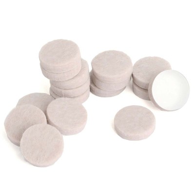 Topteng Felt Pads Beige: Furniture Floor Protectors, Anti-Scratch Chair Leg Pads