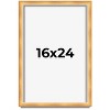 PosterPalooza | Minimalist Shadow Box Brown Picture Frame - UV Acrylic, Backing, Hanging Hardware - 2 of 4