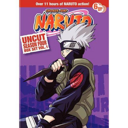 Naruto Uncut Season 4 Volume 1 Dvd 10 Target