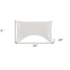 HomeRoots Cotton Wool Hypoallergenic Ergonomic Standard Size Bed Pillow - 3 of 4