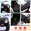 12V Kids Ride-On ATV for Toddlers, Electric 4-Wheel Vehicle with LED Lights, Music, USB, Safe 2.2mph, Forward/Backward - 3 of 4