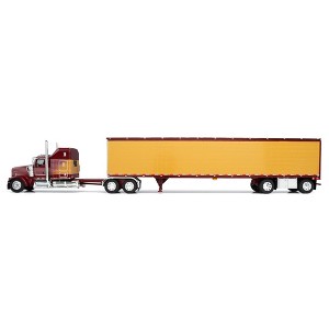 1/64 Kenworth W900L Semi Truck with Aero-One Sleeper & Spread-Axle