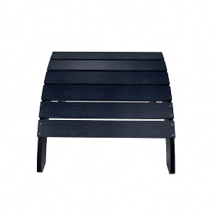 WestinTrends Outdoor Patio All-weather Modern Folding Ottoman - 1 of 3
