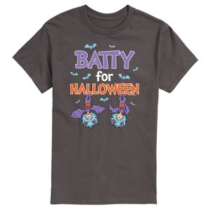 Men's - Dr. Seuss - Batty For Halloween Thing 1 and Thing 2 Short Sleeve Graphic T-Shirt - 1 of 4