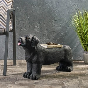 Dracelo DOG BENCH, Outdoor Bench, No Assembly Required - 1 of 4