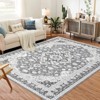 COZONY Area Rugs Vintage Machine Washable Rug,Low Pile Print with Rubber Backing Non-Slip Carpet for Bedroom,Kitchen,Dining Room,Office,Home Decor - 2 of 4