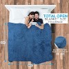 SereneLife 20 lbs Gravity Weighted Blanket – Therapeutic Heavy Comforter Blanket for Better Sleep, Anti-Anxiety, 60” x 80” (Queen Size) – SLHVBLKT20 - 2 of 4