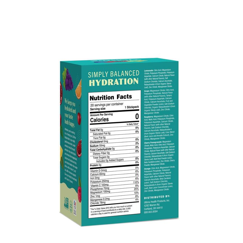 Ultima Replenisher Electrolyte Vegan Drink Mix Variety Box - 20ct, 4 of 6