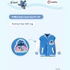 Disney Stitch Kids Jacket Lightweight Coat Button up Color Block Bomber Jackets 3-13Y Blue - 3 of 4