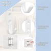 phiestina Stainless Steel Hooks, Multi-Scenario Entrance Hall Hooks for Student Schoolbags, Set of 5 - 2 of 4