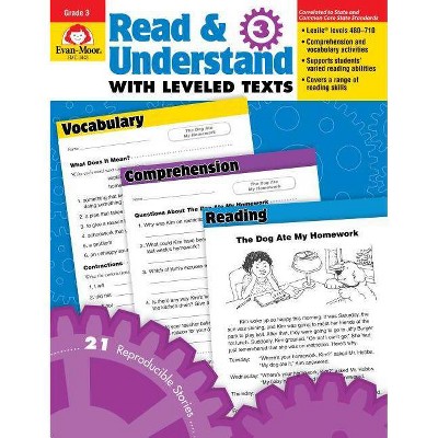 R&u, Stories & Activities Grade 3 - (Read & Understand with Leveled Texts) (Paperback)