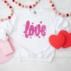 Simply Sage Market Women's Graphic Sweatshirt Love Pink Bling - 3 of 3
