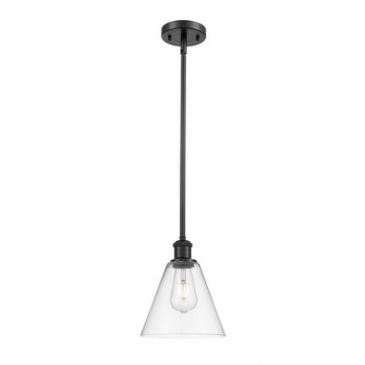 Berkshire - 1 Light Mini Pendant In Industrial Style-9.75 Inches Tall and 8 Inches Wide