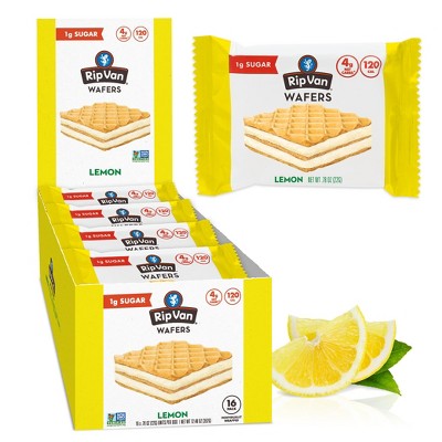 Rip Van Wafels Lemon Cookies, 16 Count