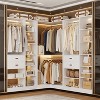 Besiost 40'' Freestanding Closet System with 10 Shelves, Closet Organizer - 4 of 4