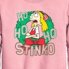 Boys' - Hey Arnold! - Ho Ho Ho Stinko Graphic Long Sleeve Fleece Sweatshirt - 2 of 4