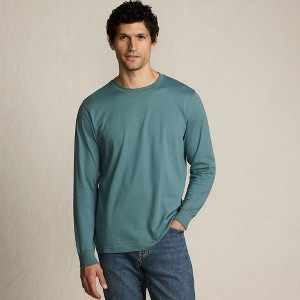Lands' End Men's Super-T Long Sleeve T-Shirt - 1 of 4