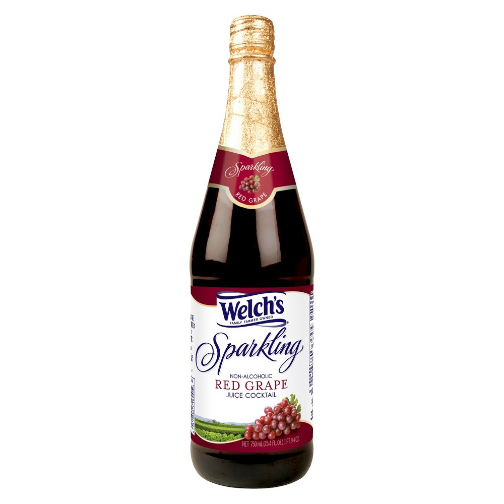 UPC 041800716005 product image for Welch's Sparkling Red Grape Juice - 25.4 fl oz Glass Bottles | upcitemdb.com