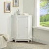 NicBex 31.4 Inch Bathroom Corner Cabinet with Adjustable Shelves for Dining Room,Bathroom,Kitchen - 2 of 4
