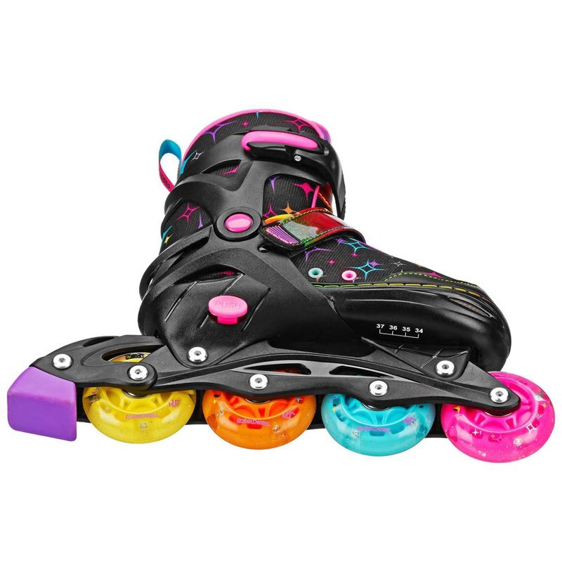 Roller Derby Stryde Lighted Girl's Adjustable Skate, 4 of 8