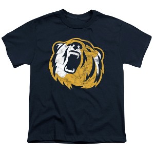 New York Institute Of Technology Distressed Primary Logo Kids T-Shirt For Youth Navy - 1 of 4