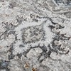 Hauteloom Liverpool Gray & Blue Area Rug - 3 of 4