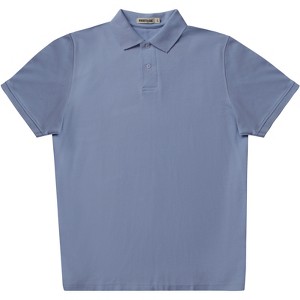 Whiskey and Oak Classic Fit Short Sleeve Polo Shirts for Men - 1 of 3