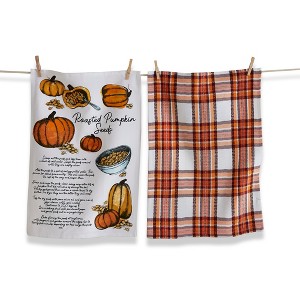 tag Pumpkin Seed Dishtowel Set Of 2 - 1 of 2