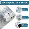 Washable Runner Rug, Non-Slip Modern Kitchen Carpet, Abstract Low Pile Stain Resistant Indoor Rug for Bedroom Hallway Laundry - 4 of 4