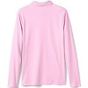 Lands' End School Uniform Kids Long Sleeve Feminine Fit Interlock Polo Shirt - 3 of 3