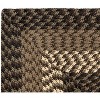 Alpine Stripe Collection 100% Polypropylene Durable & Stain Resistant Double Sided Reversible Indoor Area Utility Octagonal Rug - 2 of 4