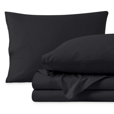 300 Thread Count Organic Cotton Percale Bed Sheet Set by Bare Home