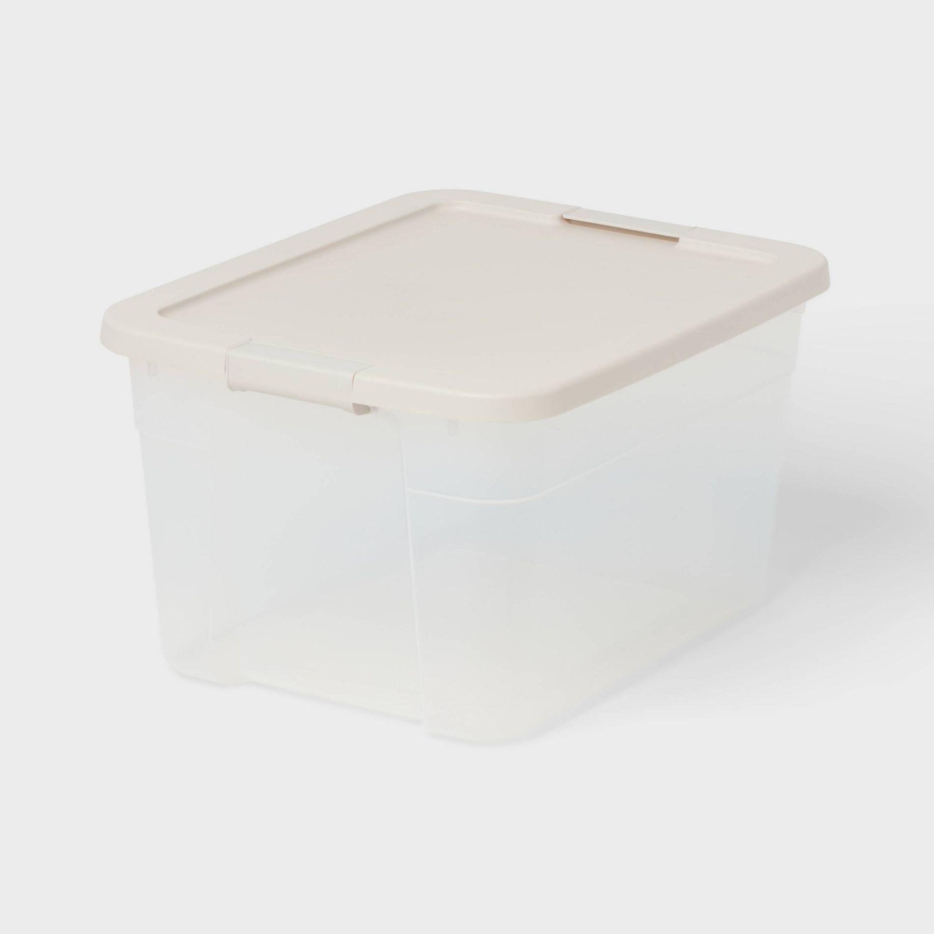 66qt Clear Latching Storage Box Lid and Latch - Brightroom™