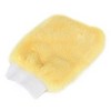 Unique Bargains Elastic Wristband Car Vehicle Plush Washing Glove Yellow 2 Pcs - 2 of 4