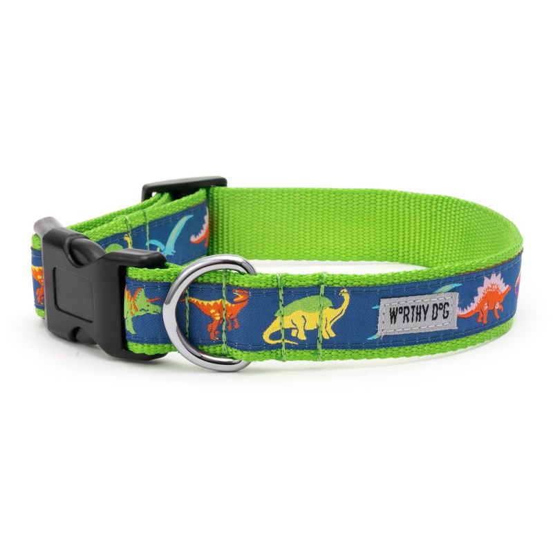 The Worthy Dog Dino Dog Collar, 5 of 6